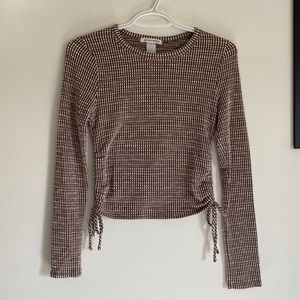 long sleeve with tie sides